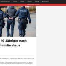 Frauenfeld TG: 19-Jähriger nach Einbruch in Einfamilienhaus verhaftet