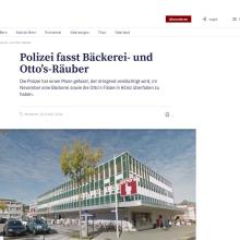 Polizei fasst Bäckerei- und Otto's-Räuber