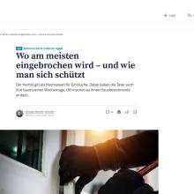 Einbruch-Serie in Berner Agglo