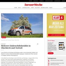 Mehrere Einbruchdiebstähle in Oberkirch und Nottwil