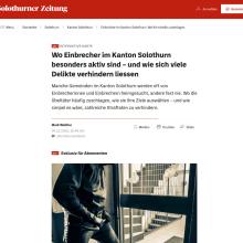 Wo Einbrecher im Kanton Solothurn besonders aktiv sind – und wie sich viele Delikte verhindern liessen