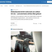 Emmen: Diebesbande bricht mehrmals am selben Ort ein – und wird beim dritten Mal gefasst