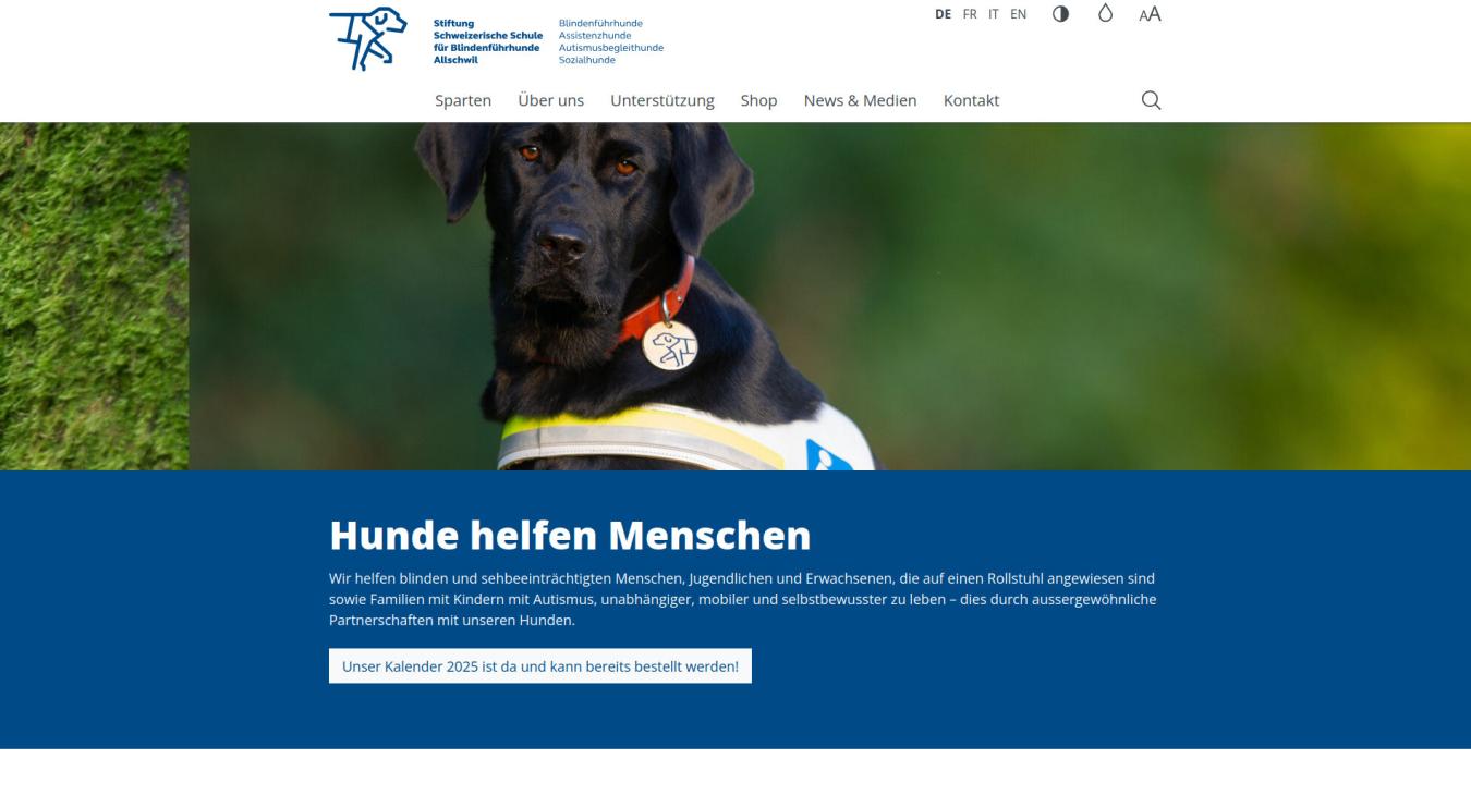 Stiftung Schweizerische Schule für Blindenführhunde