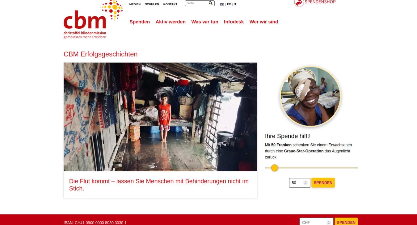 CBM Christoffel Blindenmission