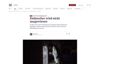 Mann in Thun schuldig gesprochen: Einbrecher wird nicht ausgewiesen