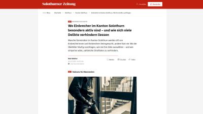 Wo Einbrecher im Kanton Solothurn besonders aktiv sind – und wie sich viele Delikte verhindern liessen