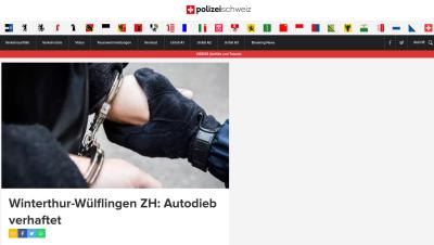Winterthur-Wülflingen ZH: Autodieb verhaftet
